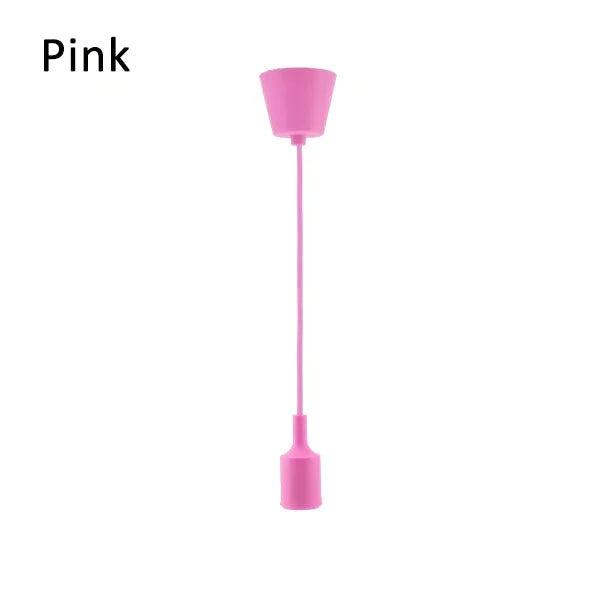 Colorful Silicone E27 Pendant