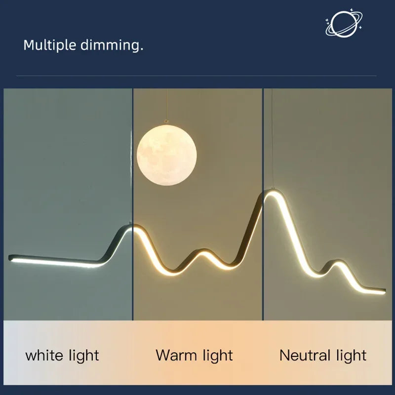 Designer Line Pendant Light