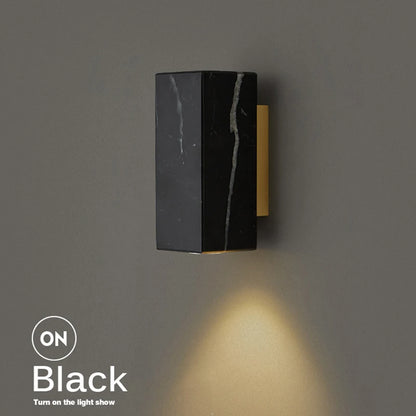 Nordic Green Marble Wall Sconce