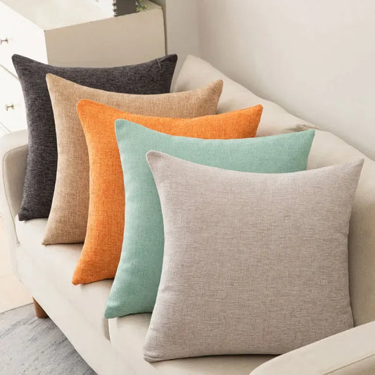 Farmhouse Chenille Throw Pillow Cover