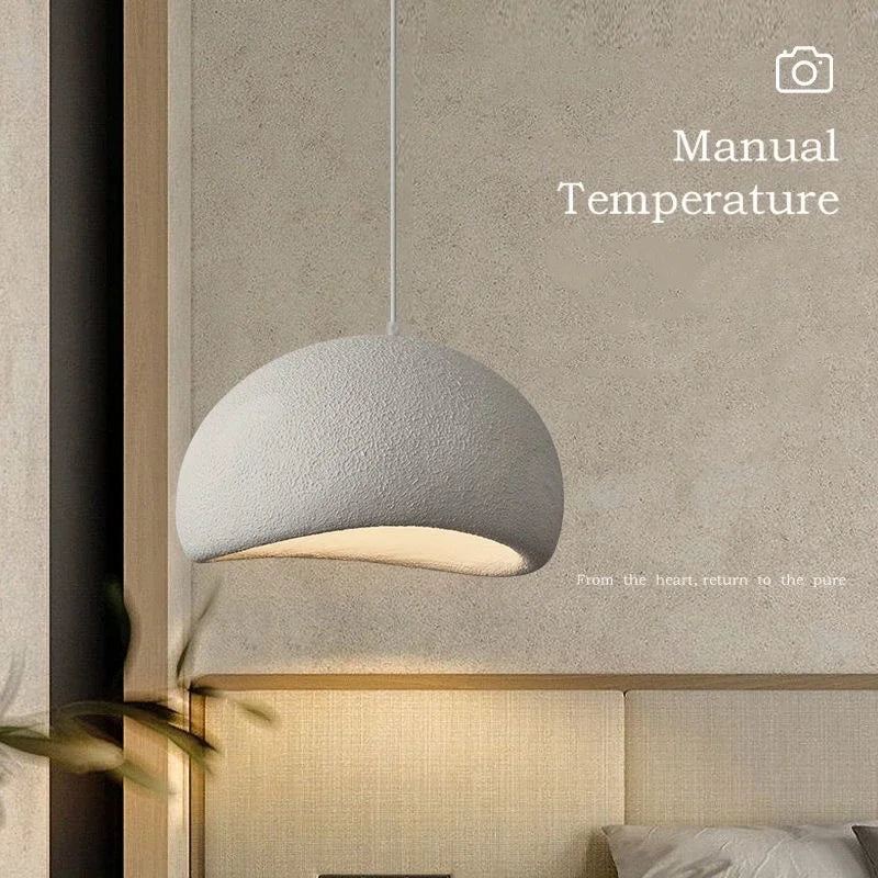 Wabi Sabi Resin Pendant Light