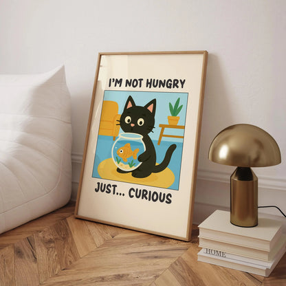Wash Your Paws Black Cat Bathroom Canvas Wall Art