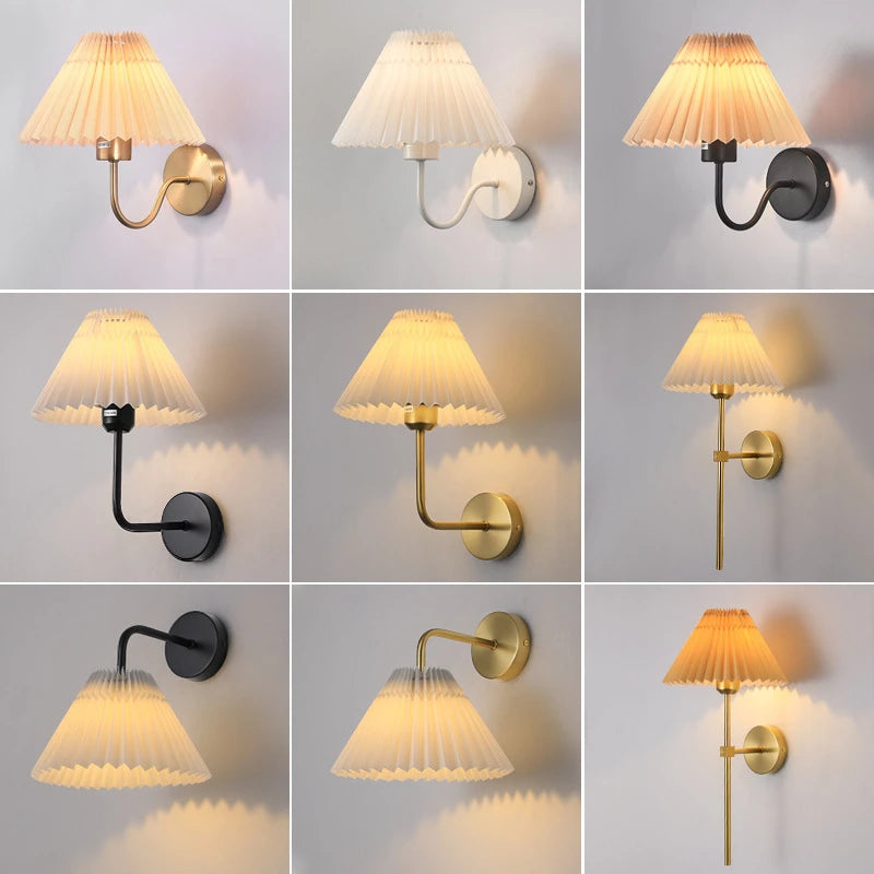 wall sconce, front view on white background