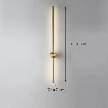 Modern Long Line LED Wall Sconce