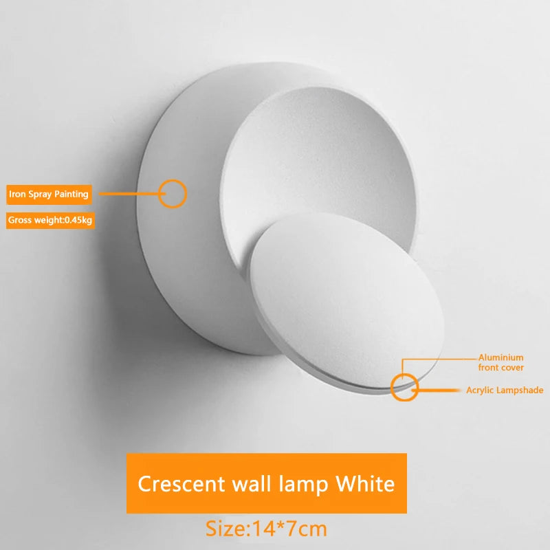 Rotatable LED Wall Sconce