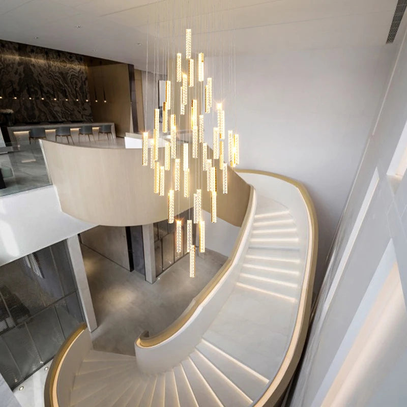 Black finish luxury crystal chandelier with K9 crystal elements