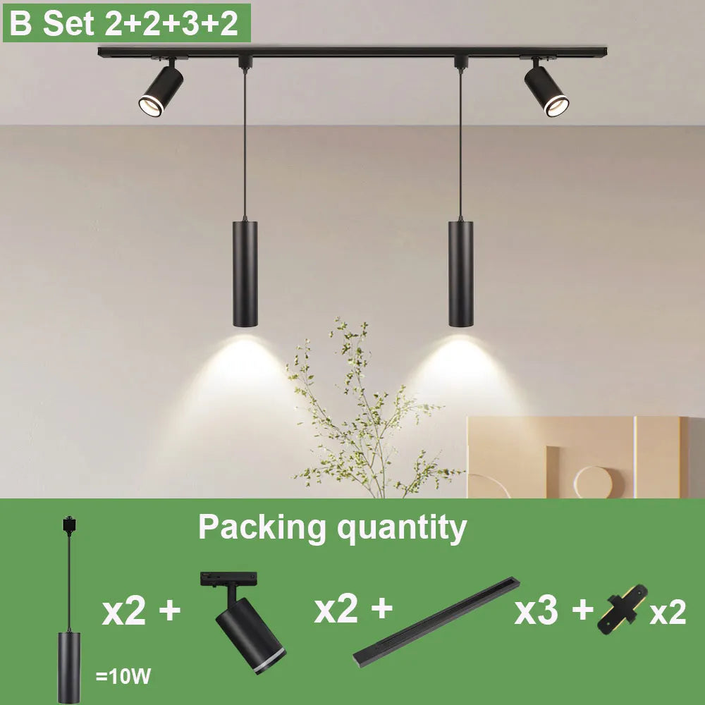 LED Track Pendant Light