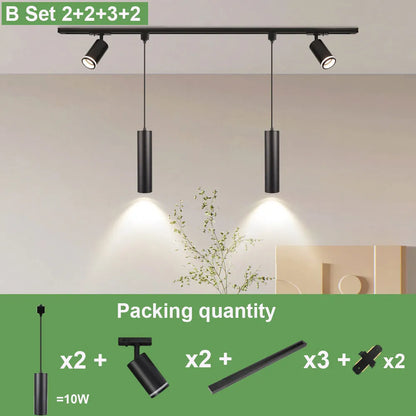 LED Track Pendant Light
