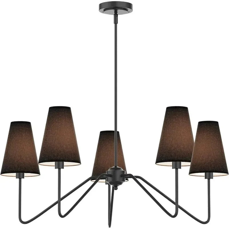 Fabric Branch Chandelier