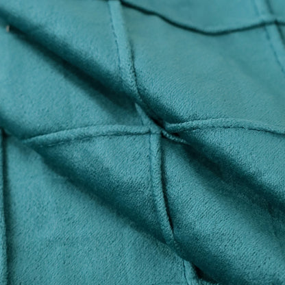 Geometric Velvet Throw Pillow Cover — styling detail