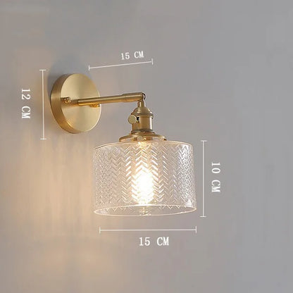 Nordic Glass Switch Wall Sconce
