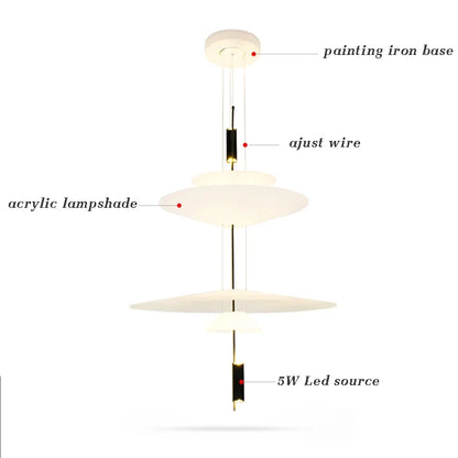 Flying Saucer LED Pendant