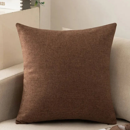 Farmhouse Chenille Throw Pillow Cover