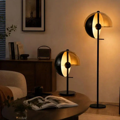 Designer Nordic floor lamp EU plug warm light bedroom aisle