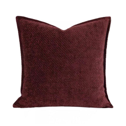 Herringbone Velvet Throw Pillow Cover