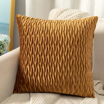 Plush Velvet Throw Pillow Cover