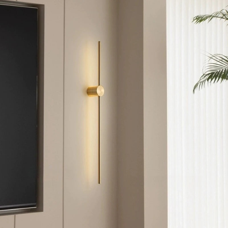 wall sconce, front view on white background