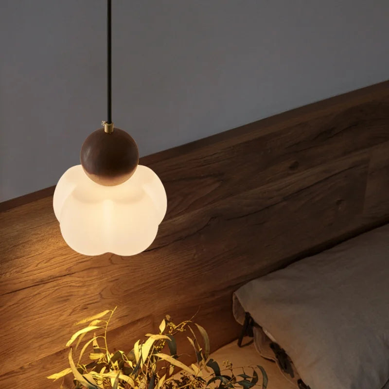 Nordic style chandelier with E27 socket and plated iron hardware