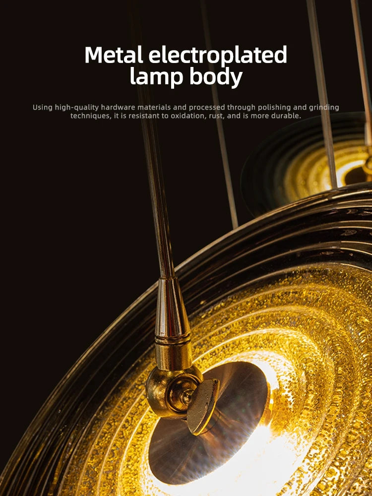 Six light spiral chandelier set to warm 3000K light, LED included