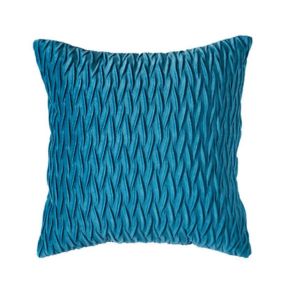 Plush Velvet Throw Pillow Cover — styling detail