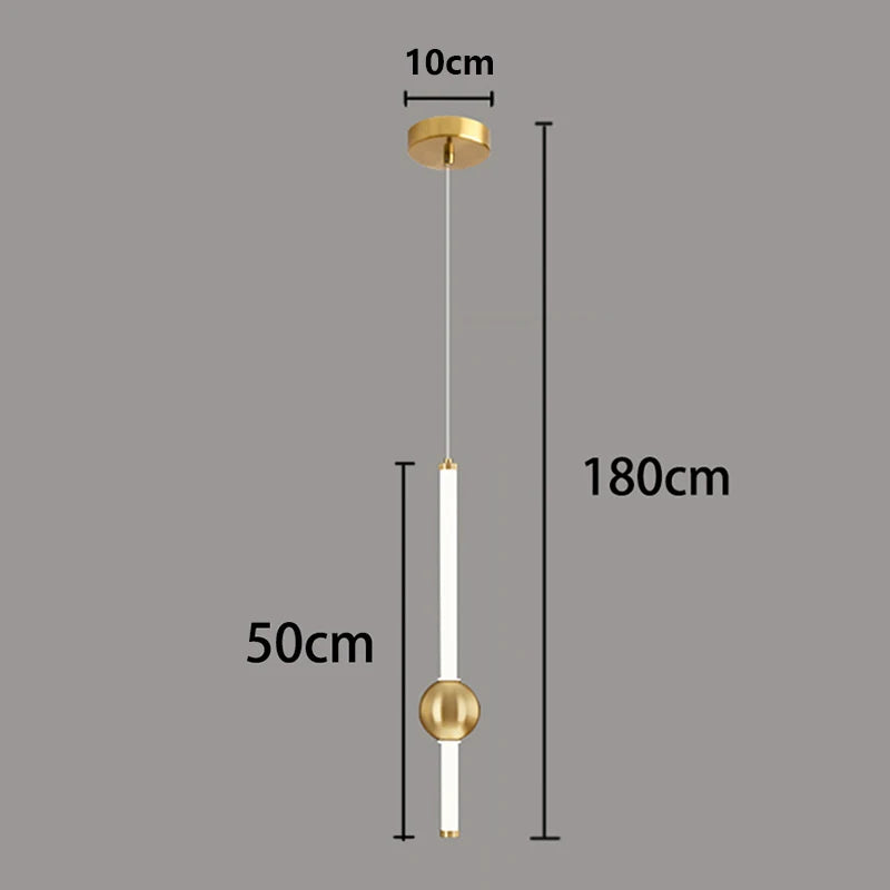 Alloy Cord Pendant Light