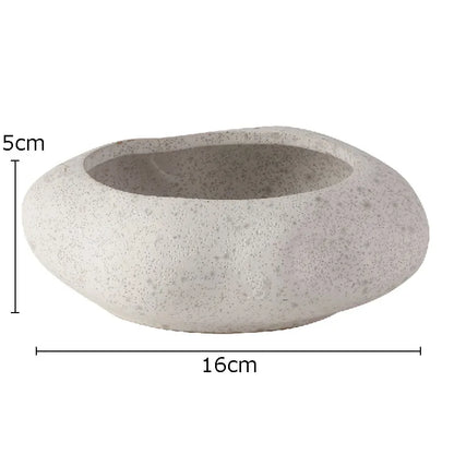 Simplicity ceramic lotus vase styled with pampas grass