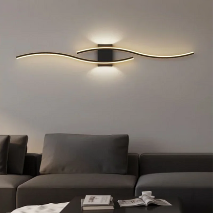 wall sconce, front view on white background
