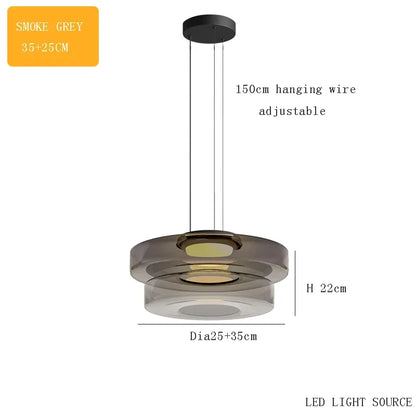 Art Glass Pendant Light