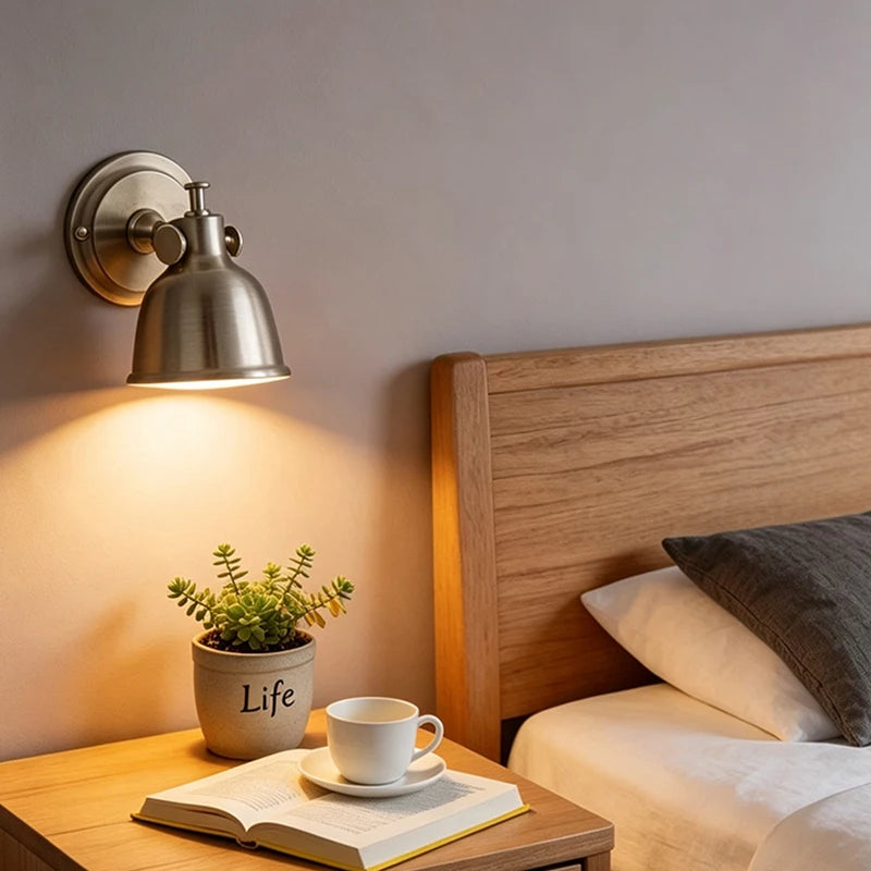 wall sconce, installed in a room interior setting