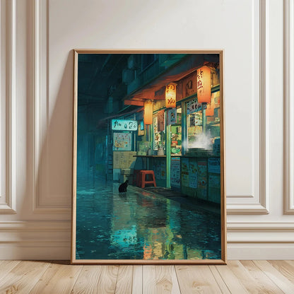 Japanese Sushi Bar Canvas Wall Art