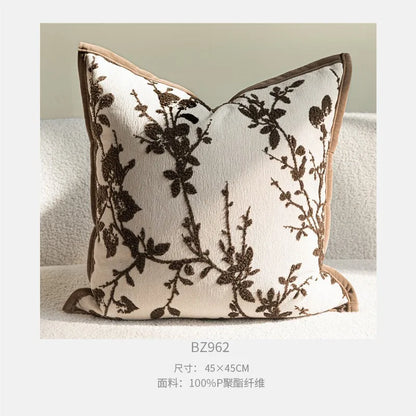 Branch Print Luxury Pillow Cover