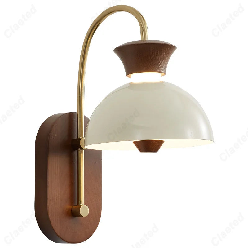 wall sconce, detail view of fixture base and arm