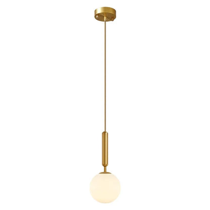 Alloy Bedside Pendant Light
