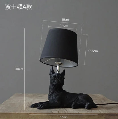 Puppy Dog Novelty Table Lamp