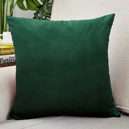 Nordic Velvet Throw Pillow Cover — styling detail