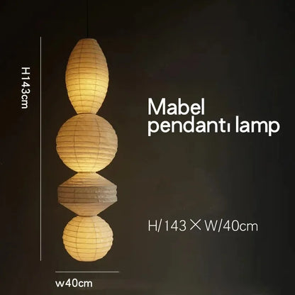 Washi Paper Pendant Light