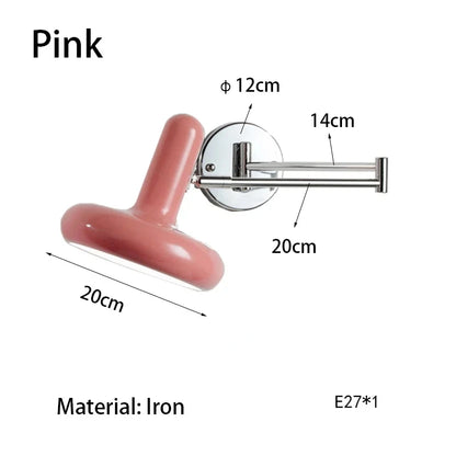 Nordic Retractable Swing Arm Wall Sconce