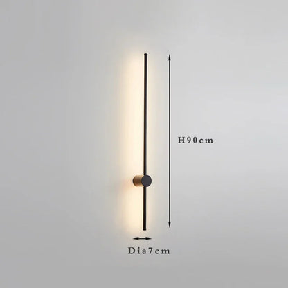 Modern Long Line LED Wall Sconce