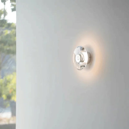 Modern Italian Crystal LED Wall Sconce