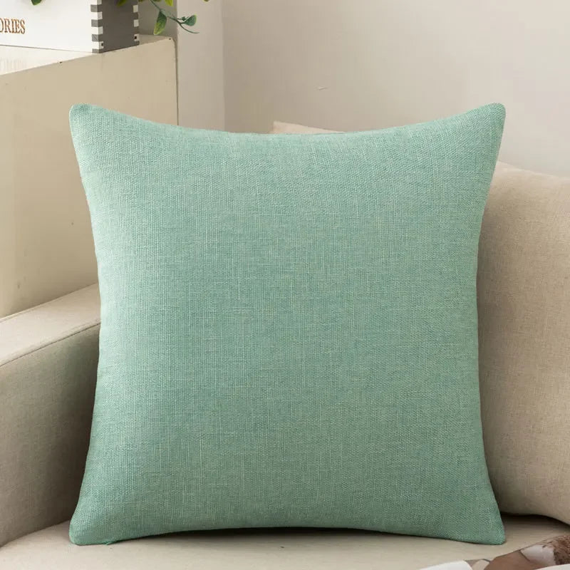 Farmhouse Chenille Throw Pillow Cover