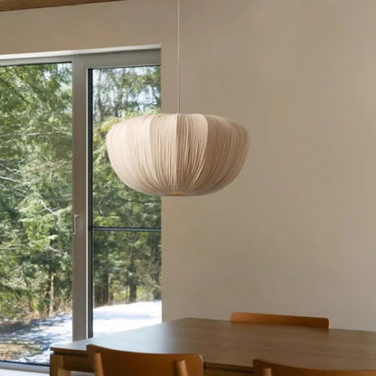 Wabi Sabi Iron Fabric Pendant