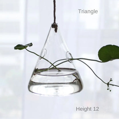 Hanging Glass Terrarium Vase Hydroponic Gift | Aurelia