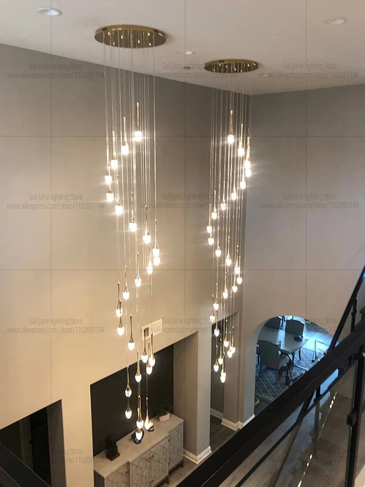Thirty five head chandelier, 23.6 in across, with a 157.5 in drop
