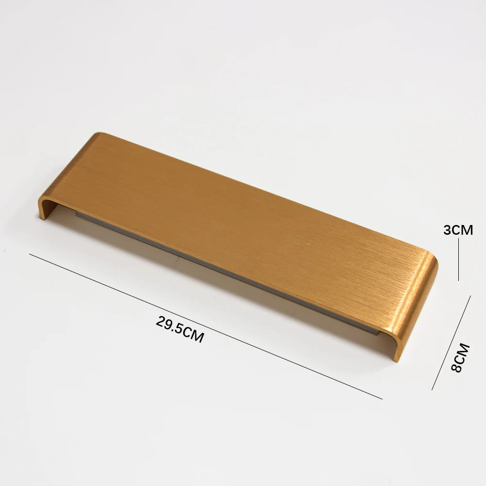 Modern Gold LED Strip Wall Sconce