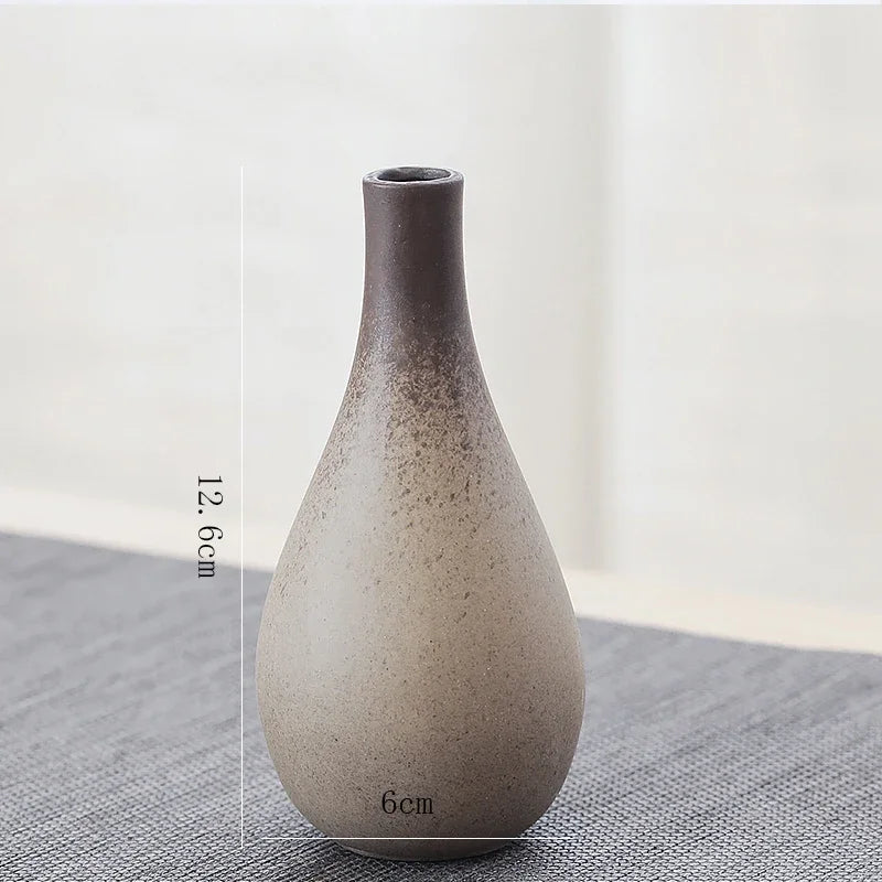 Macro detail of kiln-fired texture on retro Chinese ceramic pottery vase
