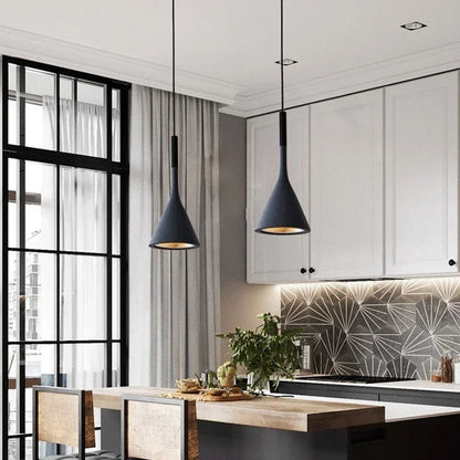 Colored Dome Pendant Light