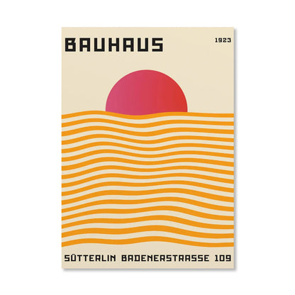 Bauhaus Geometric Art Print