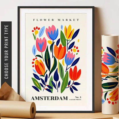 Green Botanical Houseplant Canvas Wall Art