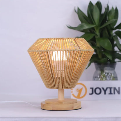 Boho Rattan Three Light Pendant