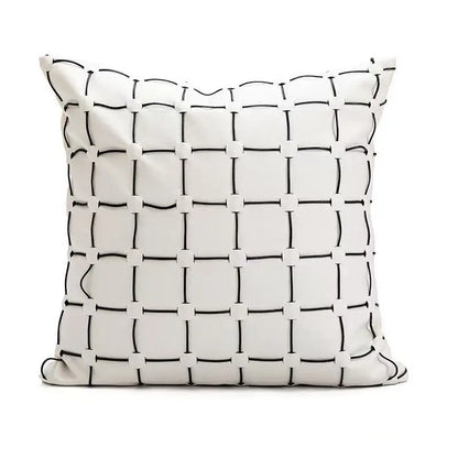 Soft Plush Throw Pillow Cover — styling detail